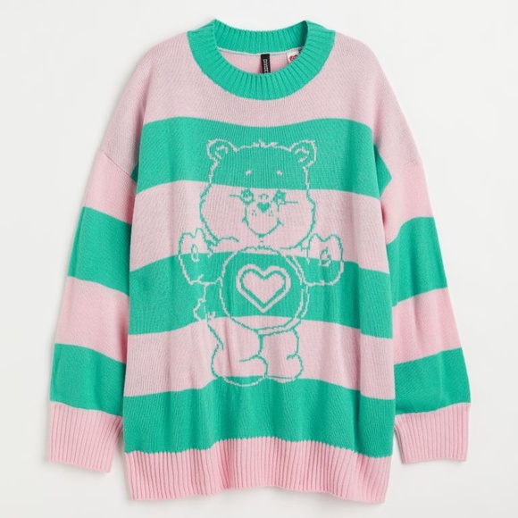 H&M x Care Bears Jacquard Oversized Knit - Picture 7 of 8